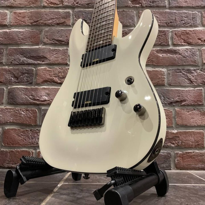 Электрогитара Schecter Demon 8 WH + Чехол