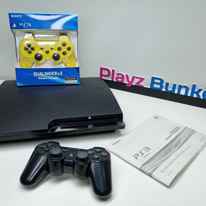 PS4 Slim 2джоя, хорошие игры