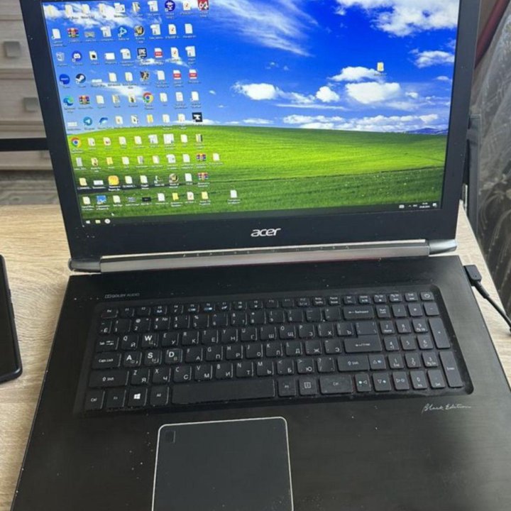 Acer nitro 17.3 geforce GTX1050Ti 16gb I5 7300H