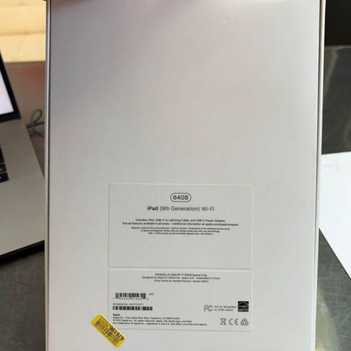 iPad 9 wifi 64gb с чеком в коробке 100%