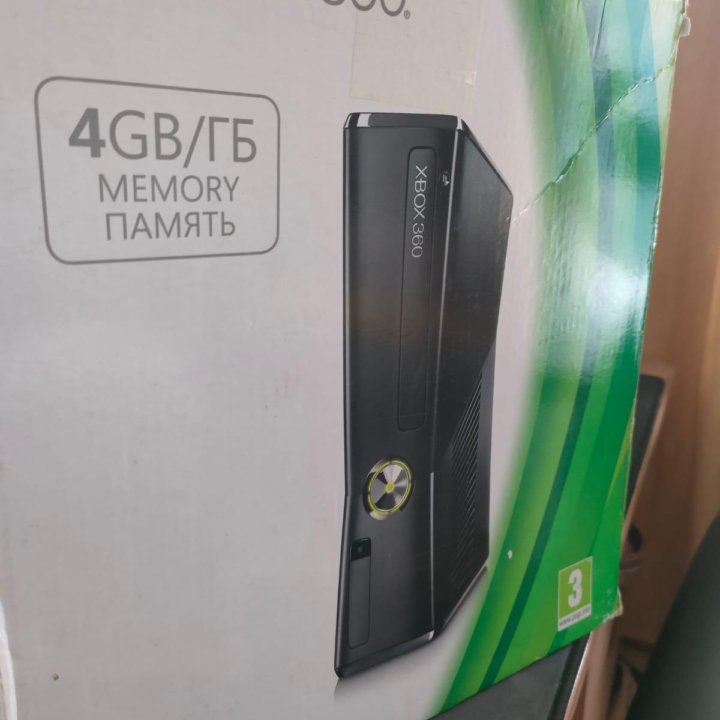 Продаётся Xbox 360 4ГБ памяти