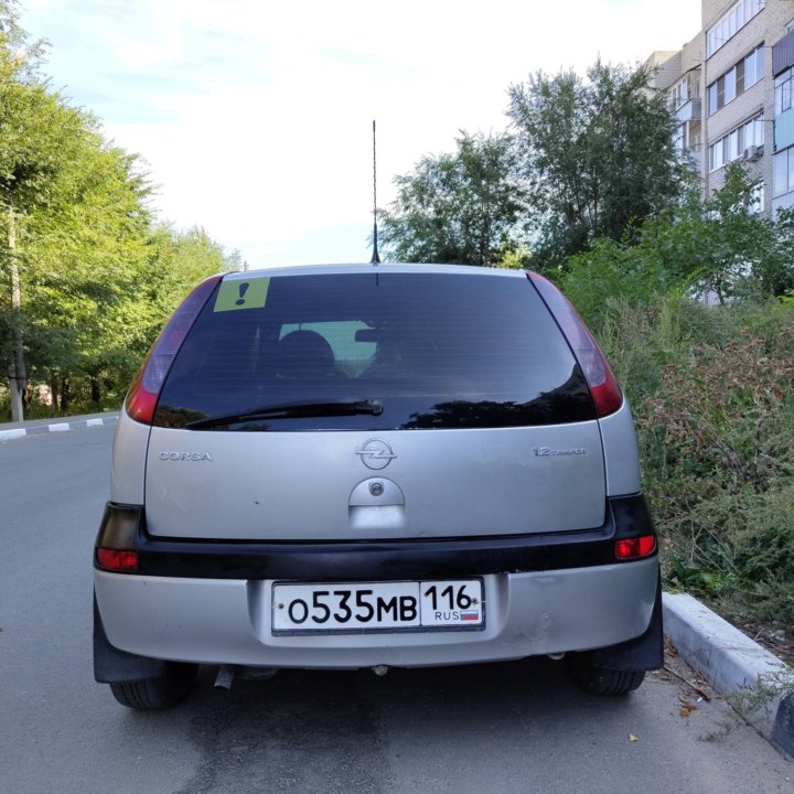 Opel Corsa, 2001