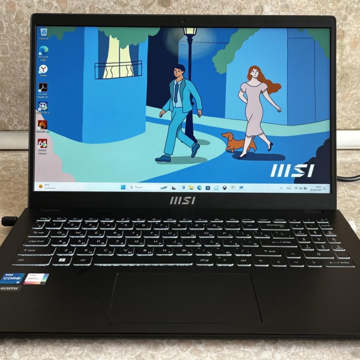 Ноутбук MSI Modern 15 B12M-234RU