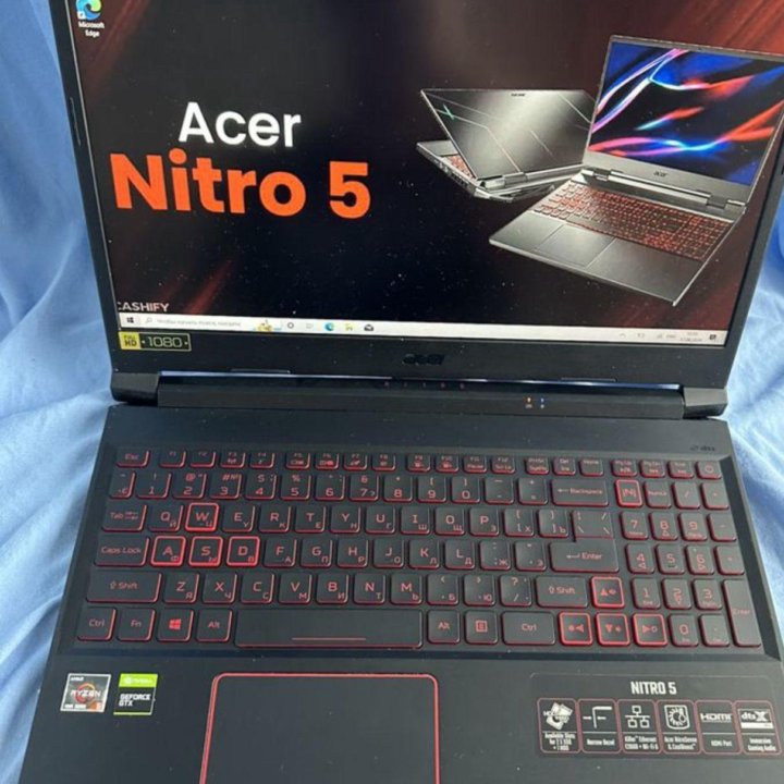 Acer Nitro 5 AN515-44, ryzen 5 4600H/GTX1650Ti