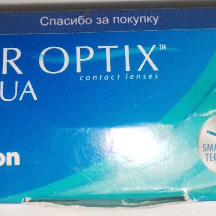 Линзы контактные alcon Air Optix Aqua 6 штук