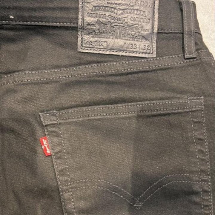 Джинсы Levi’s 512, модель W33,L32 из США