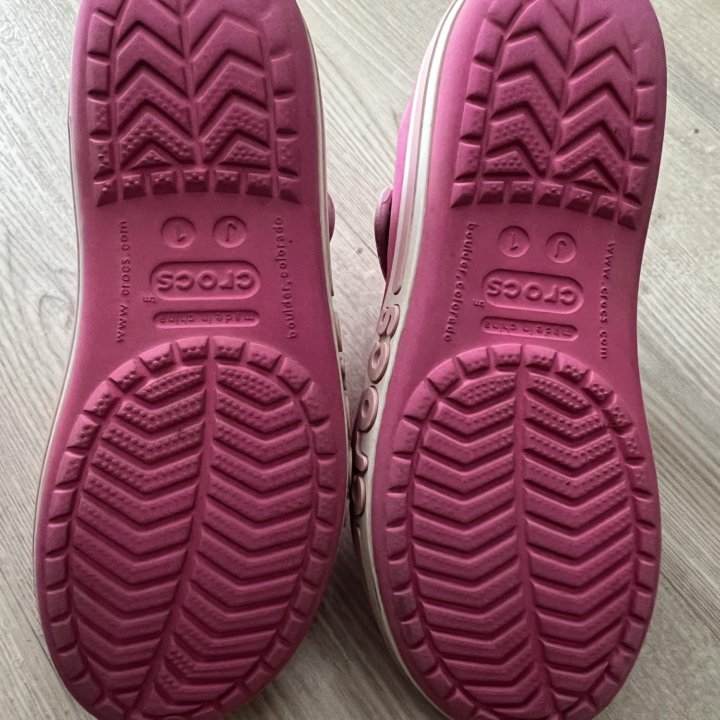 Crocs для девочки, р.32