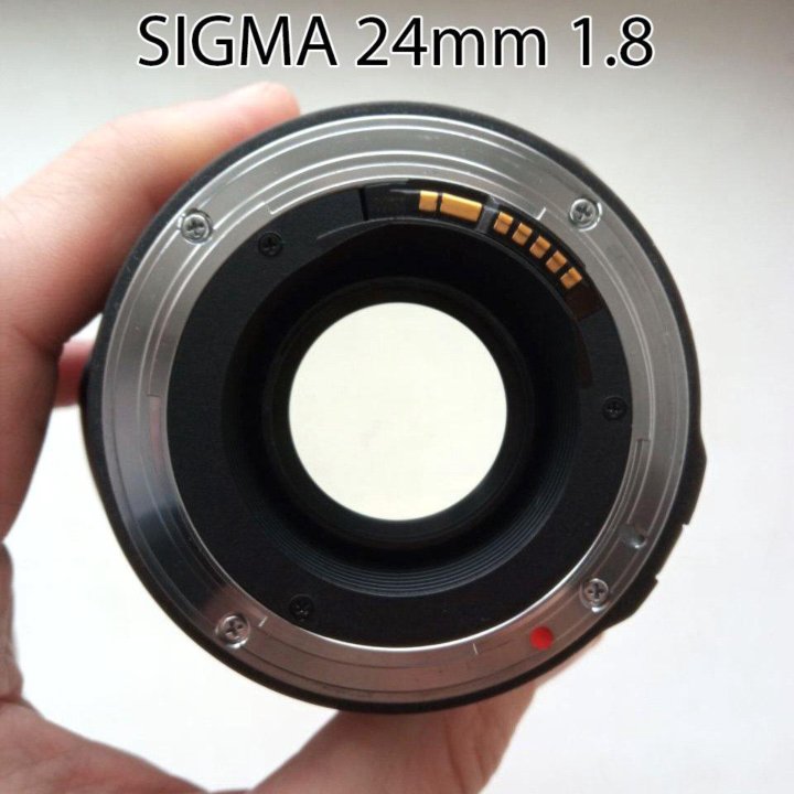 Sigma 24mm 1.8 ex dg canon ef