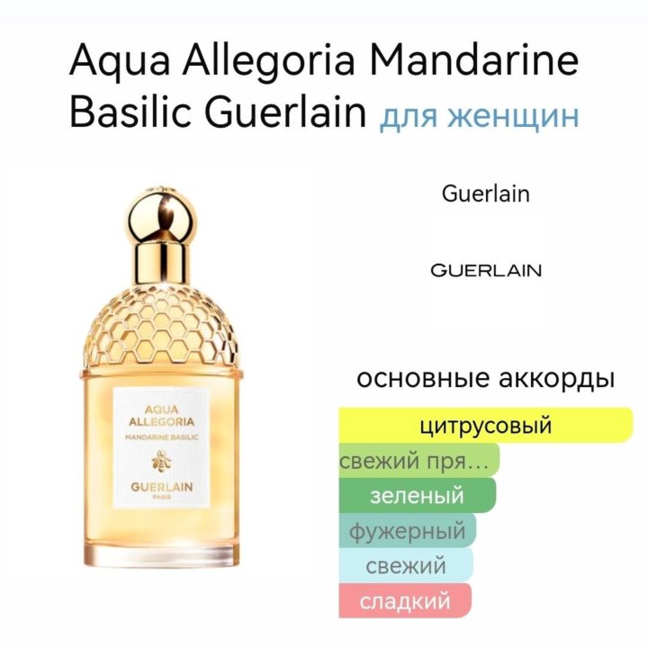 Guerlain Mandarin Basilic духи