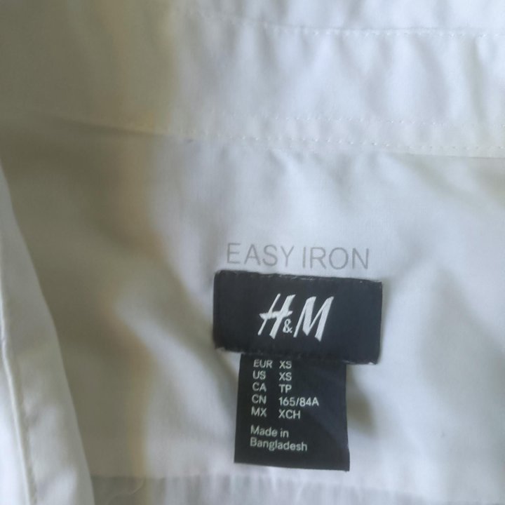 Рубашка белая H&M