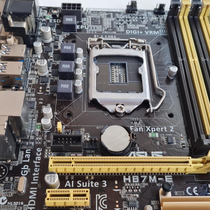 Asus H87M-E сокет LGA1150