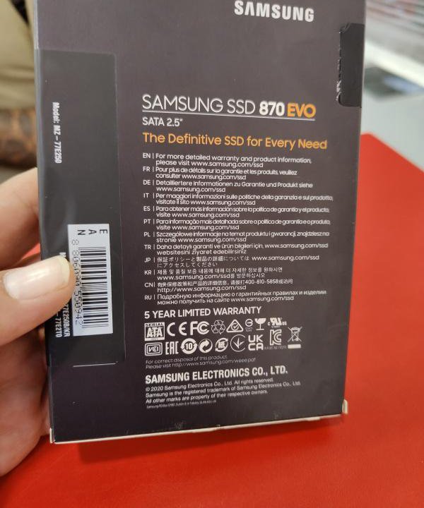 Жесткий диск SSD Samsung SP1614N