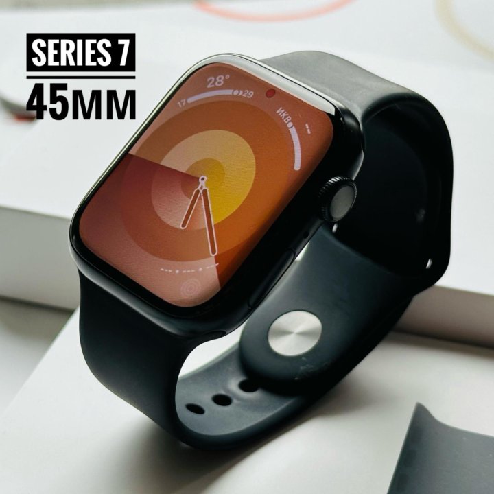 Apple Watch Series 7 45 мм Midnight