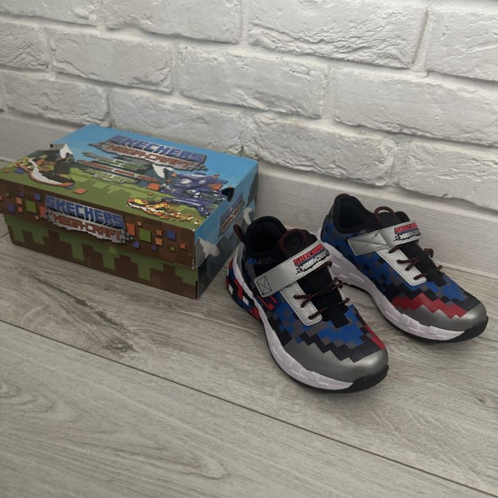 Новые кроссы Sketchers Minecraft 33 р-р (21см)