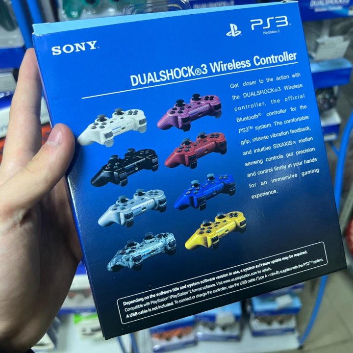 Джойстик ps3 с гироскопом