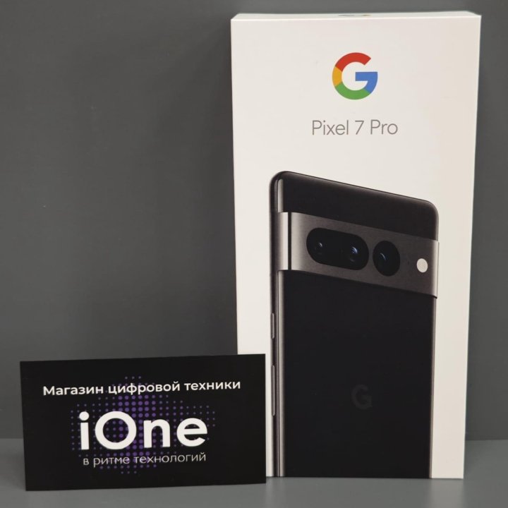 Google Pixel 7 Pro 12/256Gb (Чёрный/Новый)