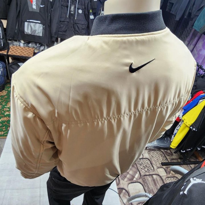 Бомбер nike swoosh tm (двухсторонний)