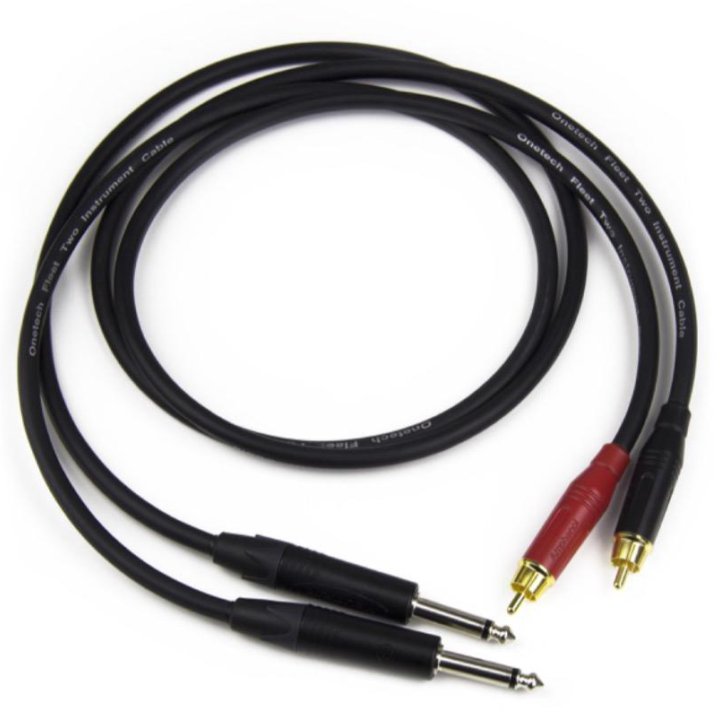 Кабель межблочный 2Jack-2RCA Onetech PRO