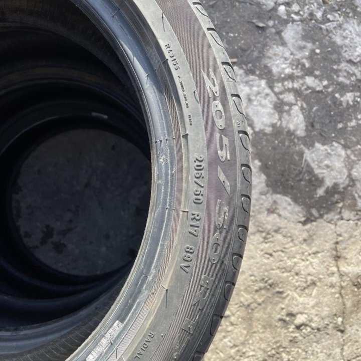 Летние шины Pirelli Cinturato P7 205 50 R17 89V