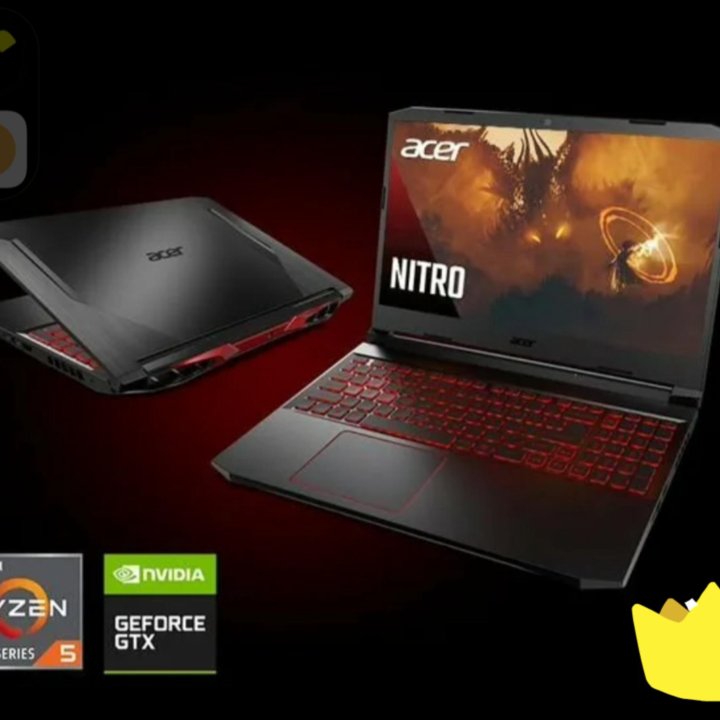 Ноутбук Acer Nitro 5 Ryzen5/16/GTX1650 (1429)