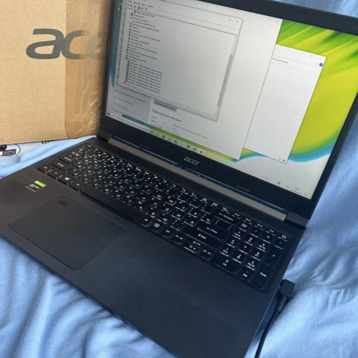 Acer A715-41G, игровой ryzen 7+GTX1650Ti+512gb