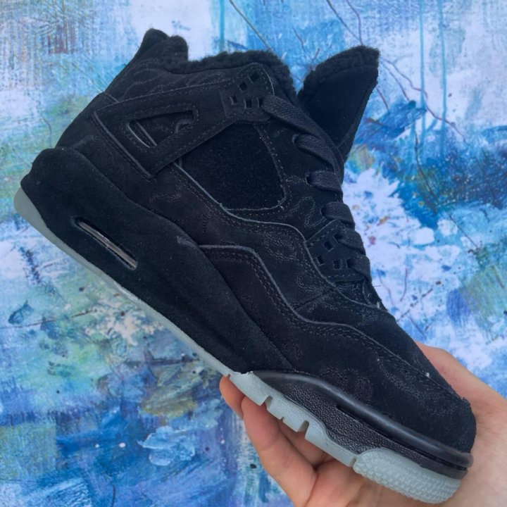 NIKE Air Jordan 4 Зимние KAWS