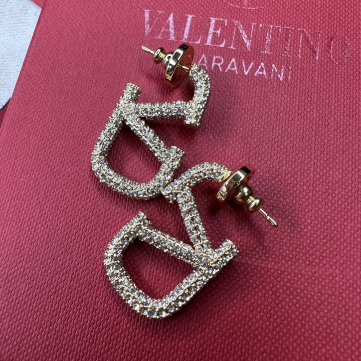 Серьги Valentino