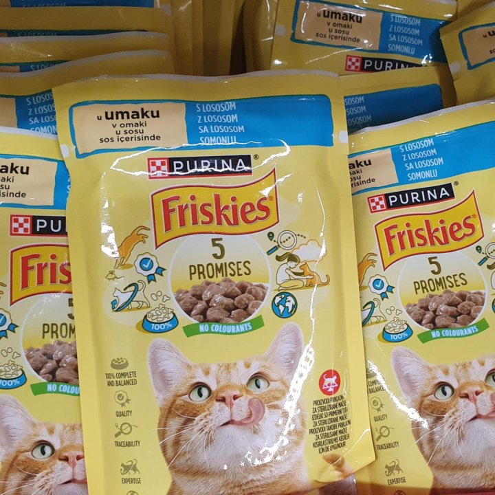 Корм для кошек Friskies (фрискас) 1,5 кг