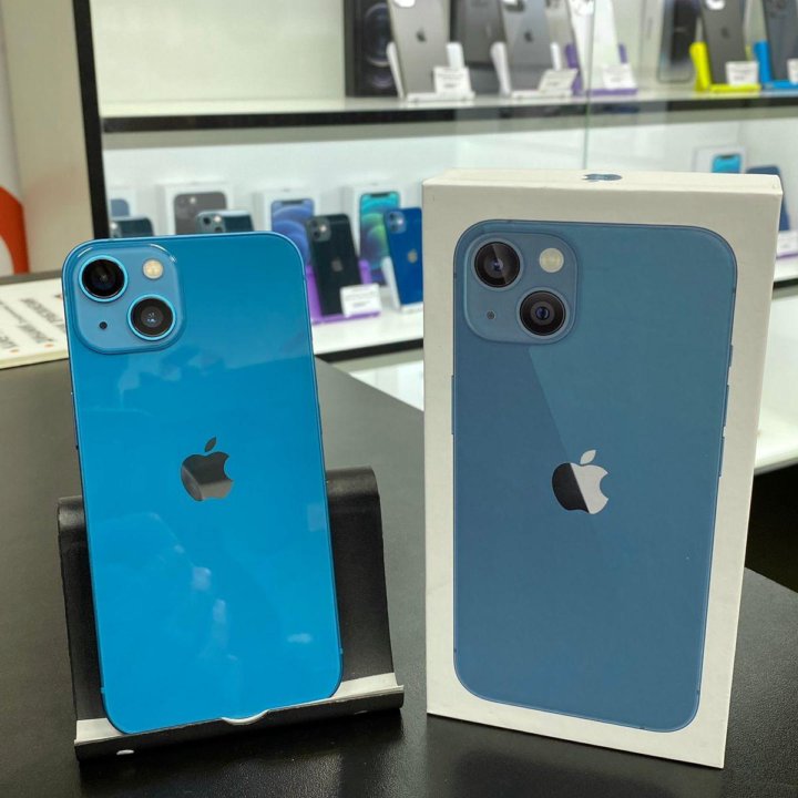 Apple IPhone 13 - 128Gb, Face ID, Blue. Как новый!