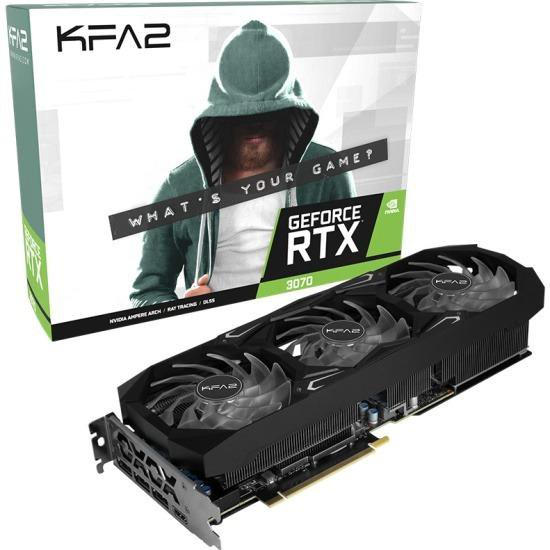 видеокарта RTX 3070 KFA2 SG мощь!