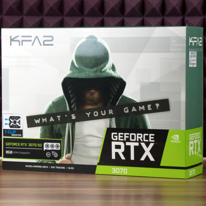 видеокарта RTX 3070 KFA2 SG мощь!