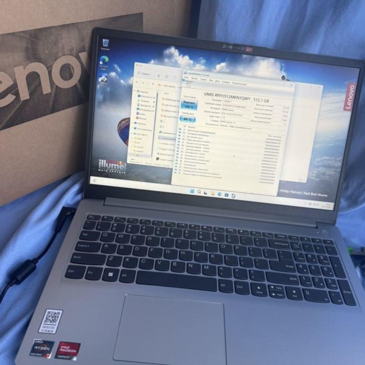 Lenovo ideapad 15 ALC7 новый ryzen 7 5700u/512gb