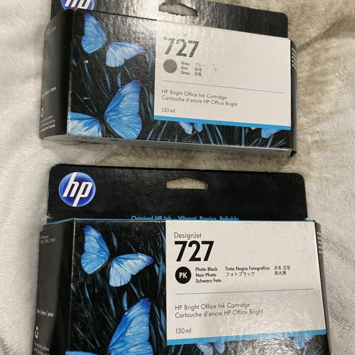 Картриджи HP 727