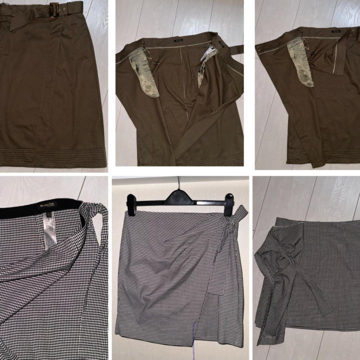 Новая юбка massimo Zara Benetton uterque