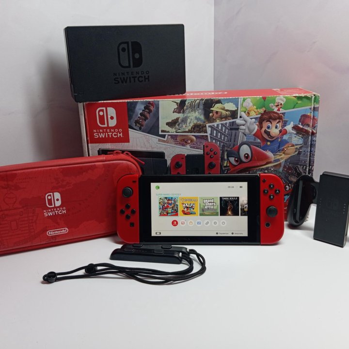 Nintendo Switch 64Gb+игры