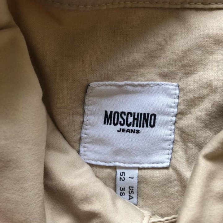 Джинсовка ветровка Moschino 52