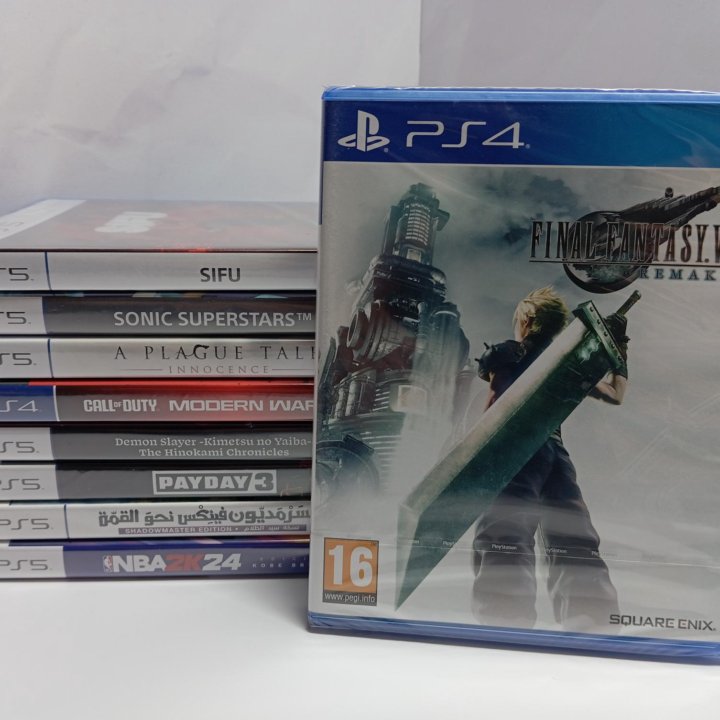 Final Fantasy 7 Remake PS4/PS5 (новый)