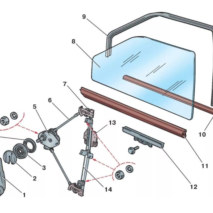 Электростеклоподъемник ваз Лада Шнива эсп
