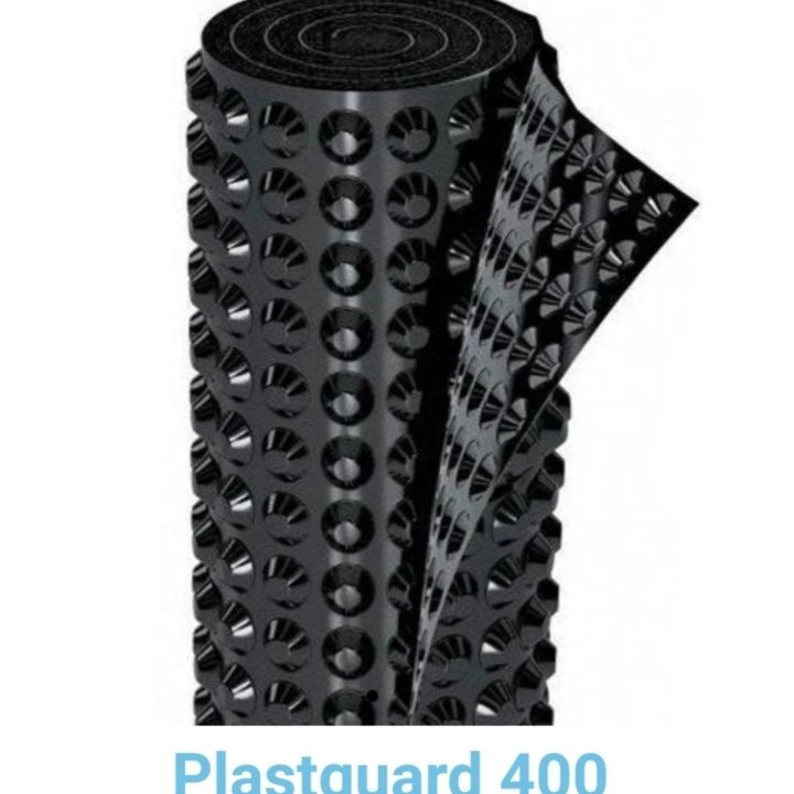 Мембрана профилированная Plastguard тип 400. 1*20м