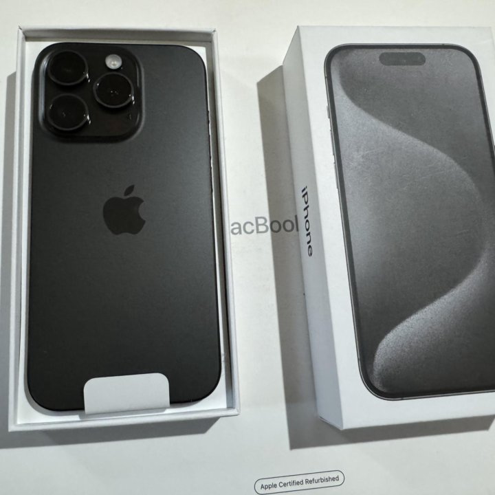 IPhone 15 Pro 256GB Black новый АКБ 100%