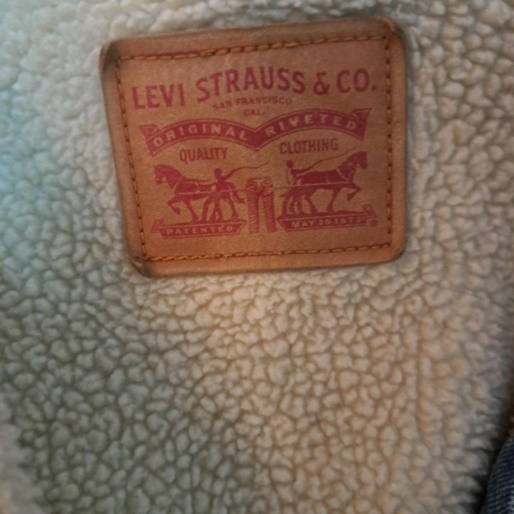 Джинсовка тёплая Levi's