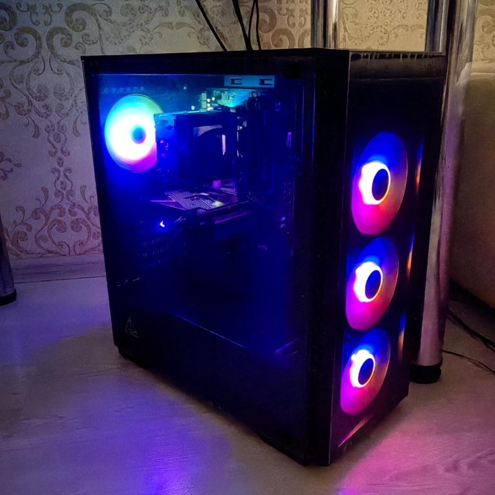 Игровой ПК (Ryzen 7 5800X3D + Asus RTX 3060 Ti)