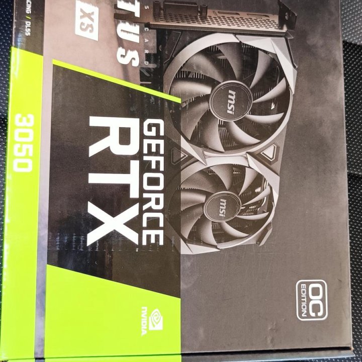 Видеокарта MSI GeForce RTX 3050 8gb