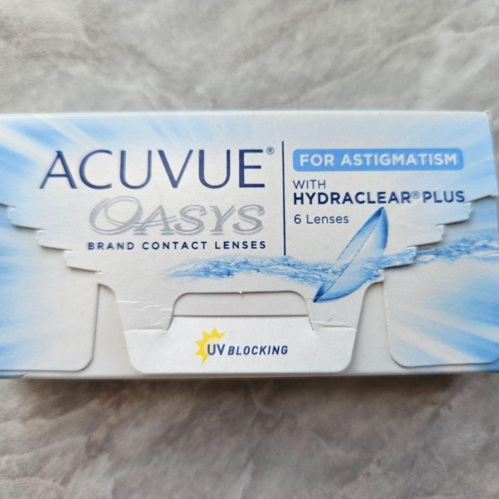 Линзы Acuvue Oasys для астигматизма