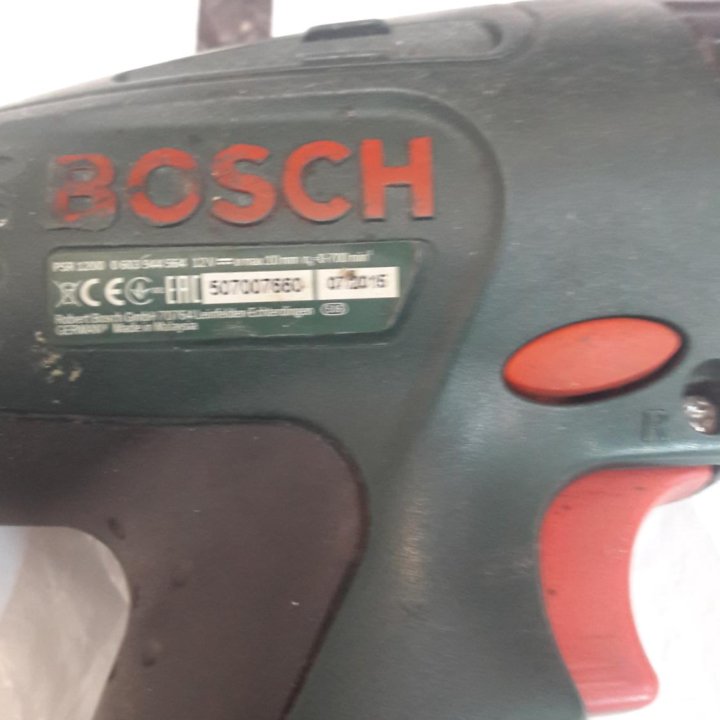 Шуруповерт bosch 12v на запчасти