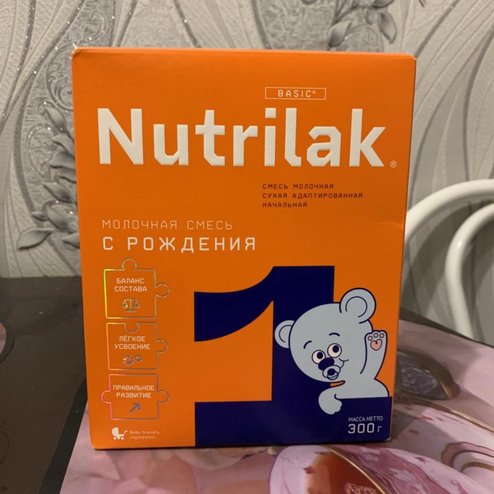 Детская смесь Nutrilak BASIC, с рождения