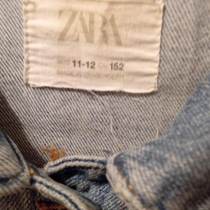 Джинсовка куртка Zara