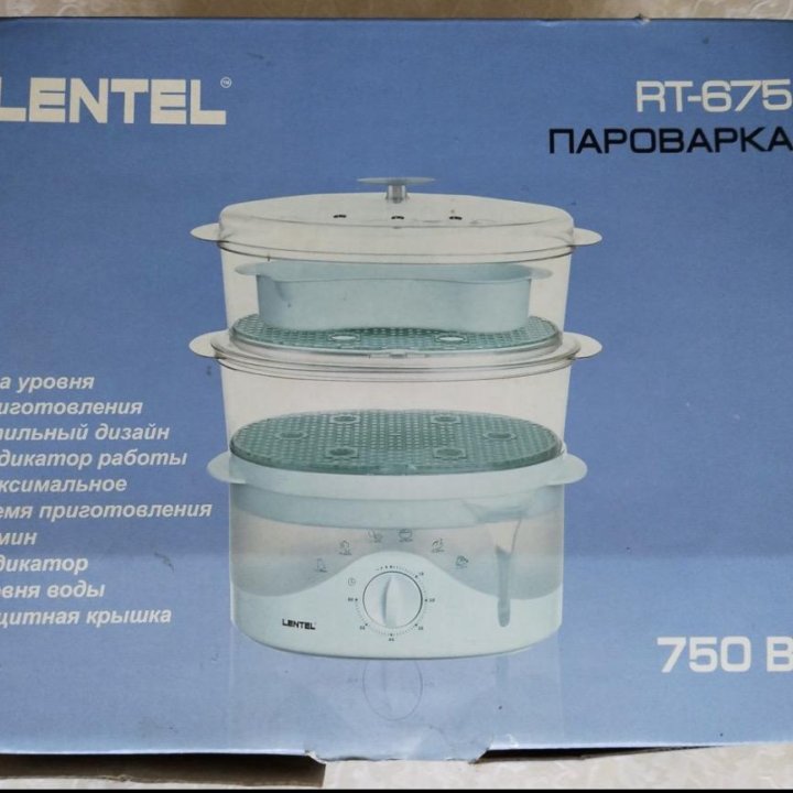 Пароварка lentel RT-675