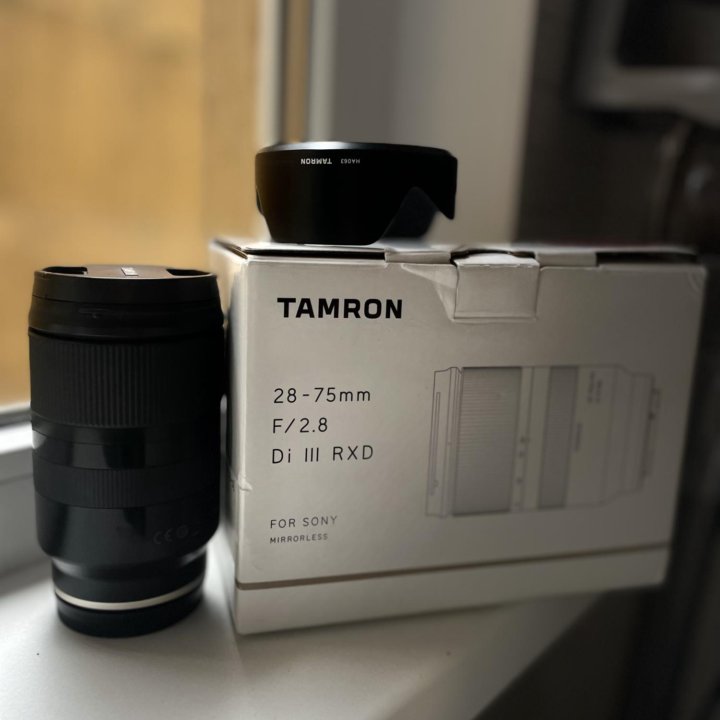 Фотоаппарат Sony a7c + объектив Tamron DI III RXD