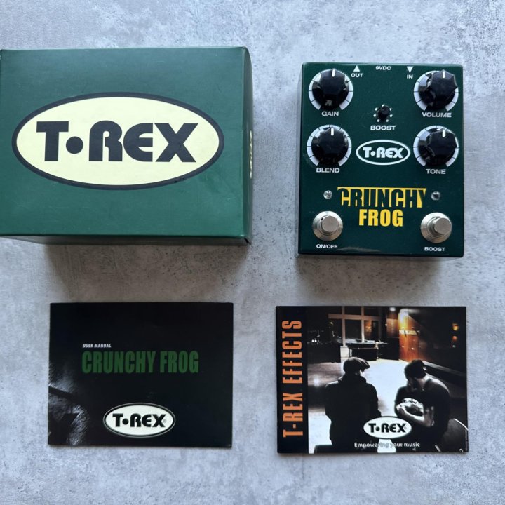 T-Rex Crunchy Frog overdrive